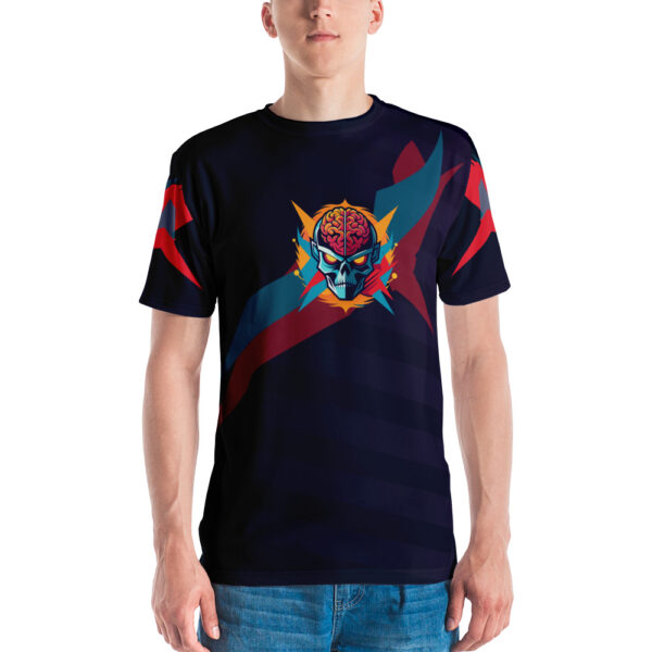 Camiseta para hombre ABSTRACT CEREBRO COMIC