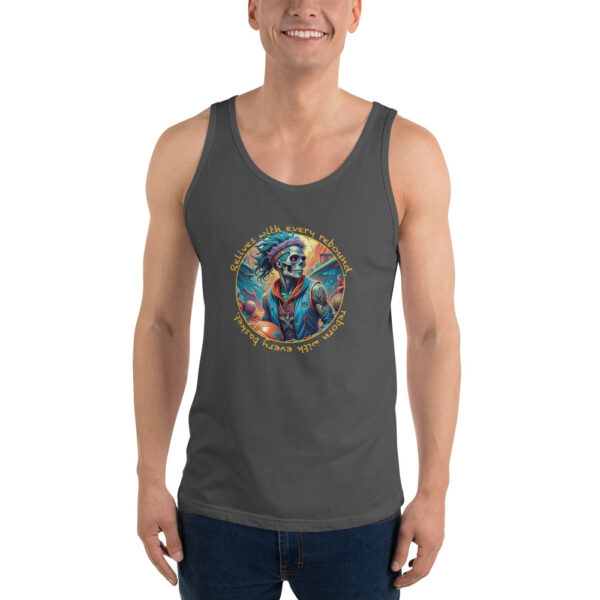 Camiseta de tirantes para hombre Colección Basquet Calavera - Imagen 3