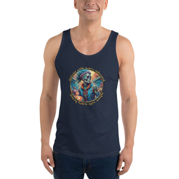 Camiseta de tirantes para hombre Colección Basquet Calavera - Imagen 2