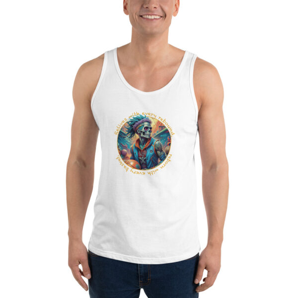 Camiseta de tirantes para hombre Colección Basquet Calavera - Imagen 4