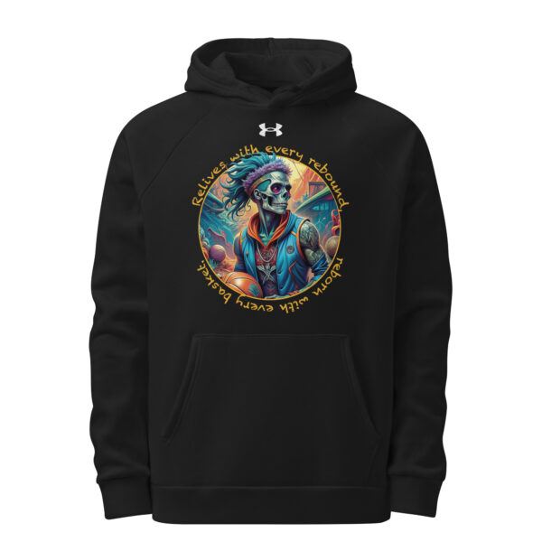 Sudadera con capucha Under Armour® Coleccion Basquet Calavera - Imagen 2