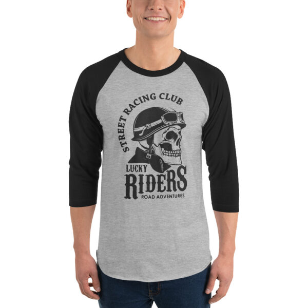 Camiseta con manga raglán tres cuartos, Street Racing - Imagen 2