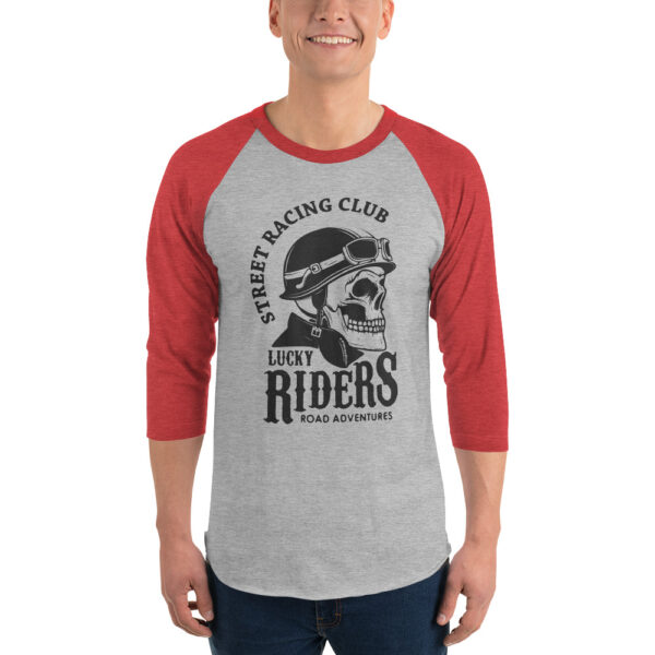 Camiseta con manga raglán tres cuartos, Street Racing - Imagen 3