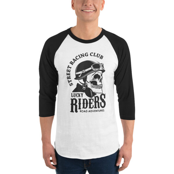 Camiseta con manga raglán tres cuartos, Street Racing - Imagen 4